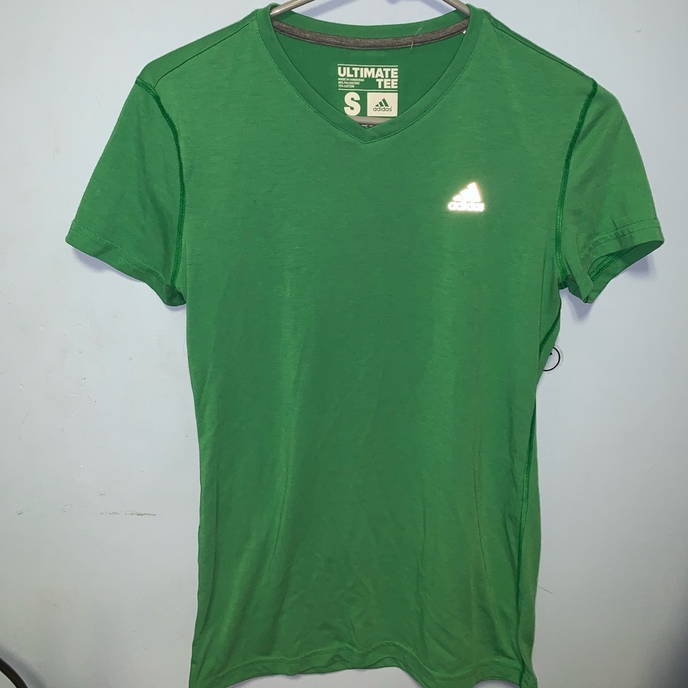 Green addids mens shirt